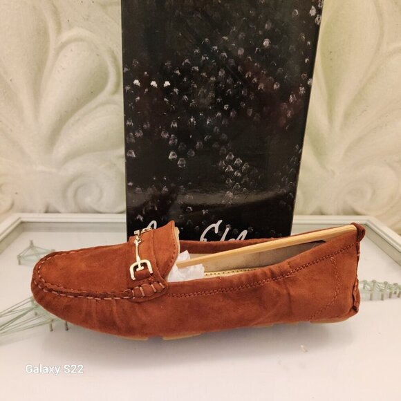 Sam Edelman Leather or Suede Moccasins - Falto in Rosewood. NIB. 5.5 - Picture 1 of 12